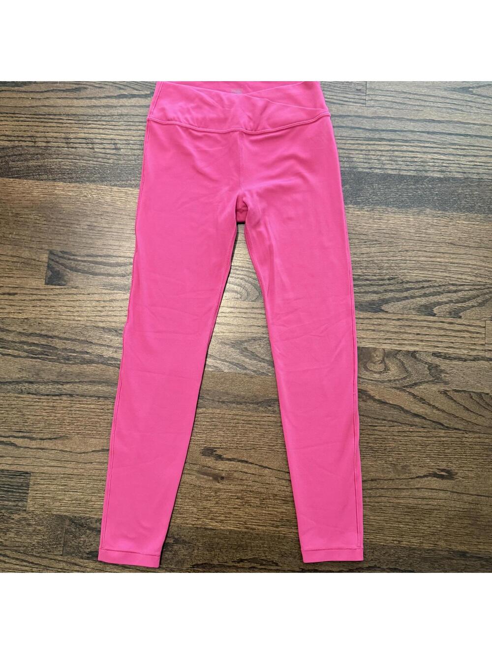 Athleta Girl Pink Leggings Size Medium ~12